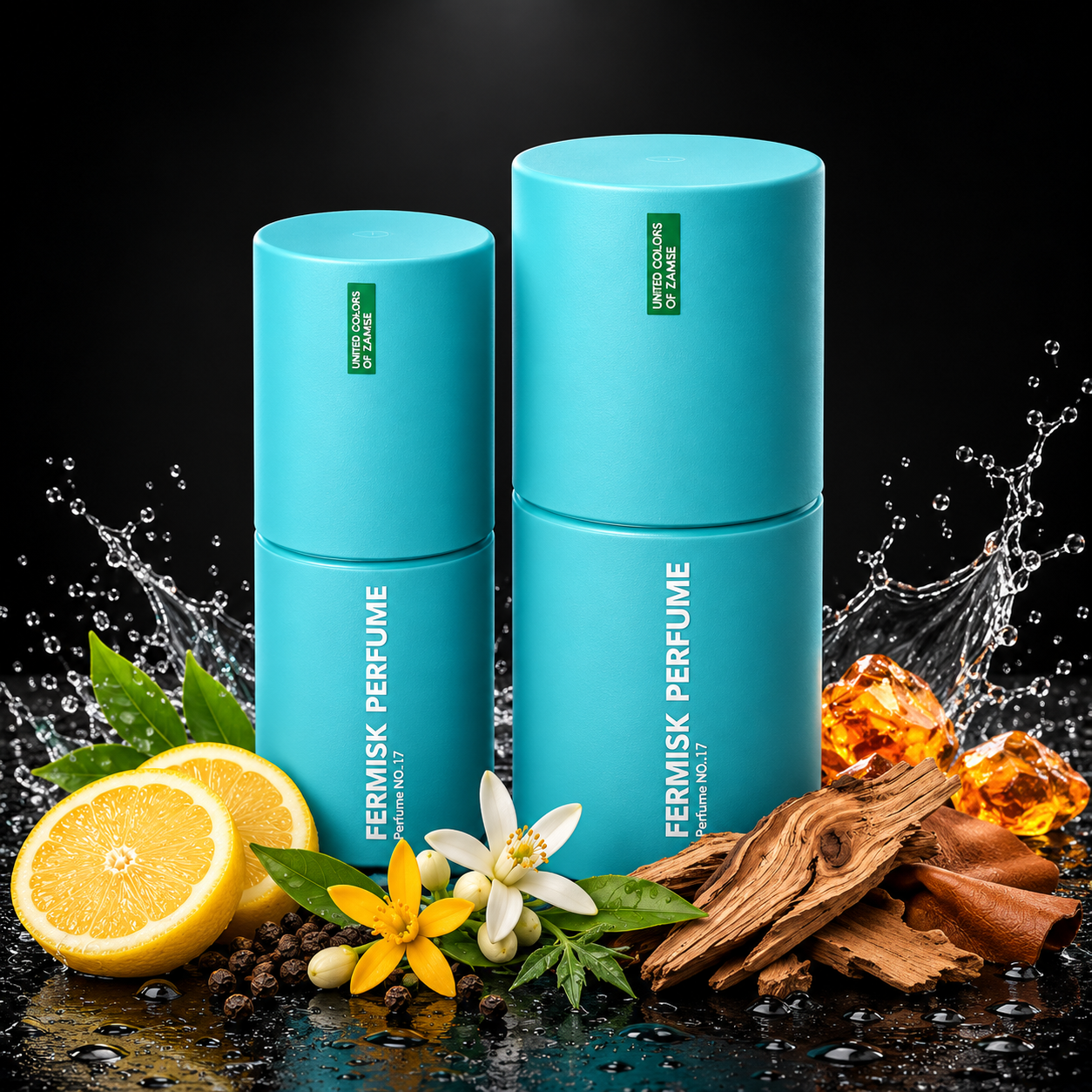 پک اقتصادی عطر فرمیسک اسپرت مدل Lacoste Essential شماره 17 حجم 30 و 10 میلی لیتر