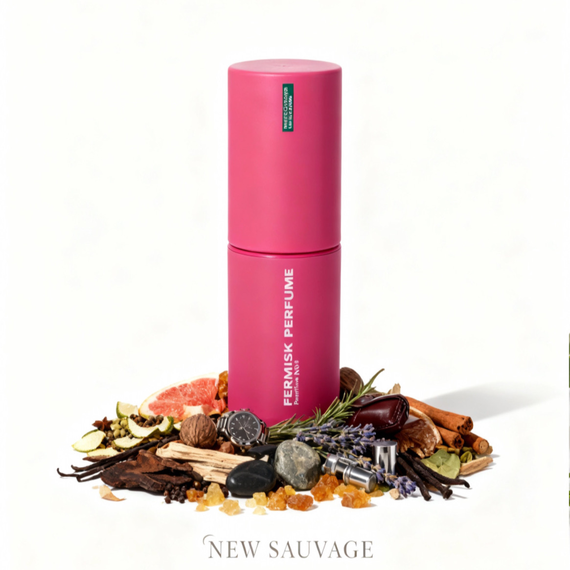 عطر فرمیسک مردانه مدل New Sauvage شماره 8 حجم 10 میلی لیتر
