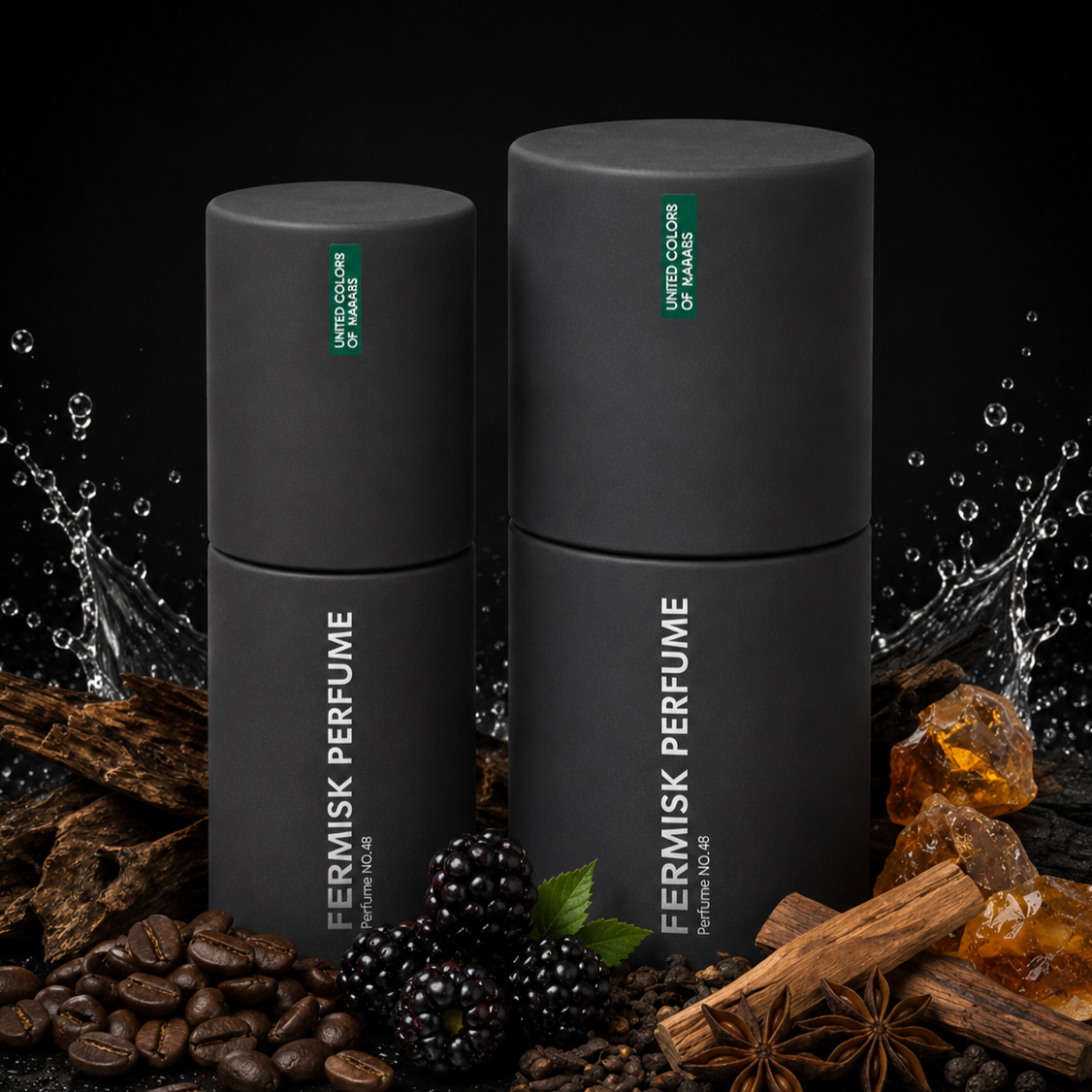 پک اقتصادی عطر فرمیسک اسپرت مدل Black Afgano شماره 24 حجم 30 و 10 میلی لیتر