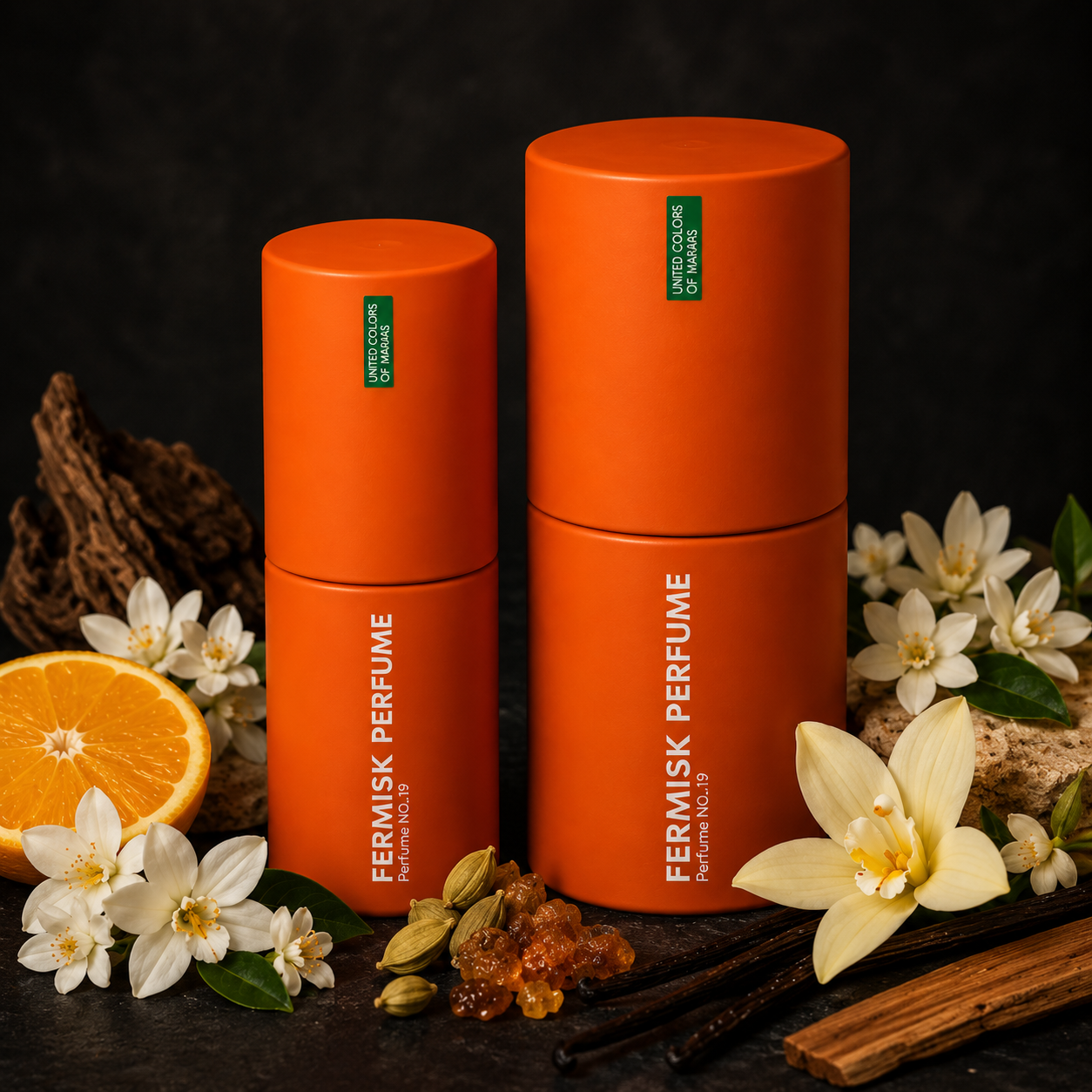 پک اقتصادی عطر فرمیسک اسپرت مدل Kanarizma شماره 19 حجم 30 و 10 میلی لیتر